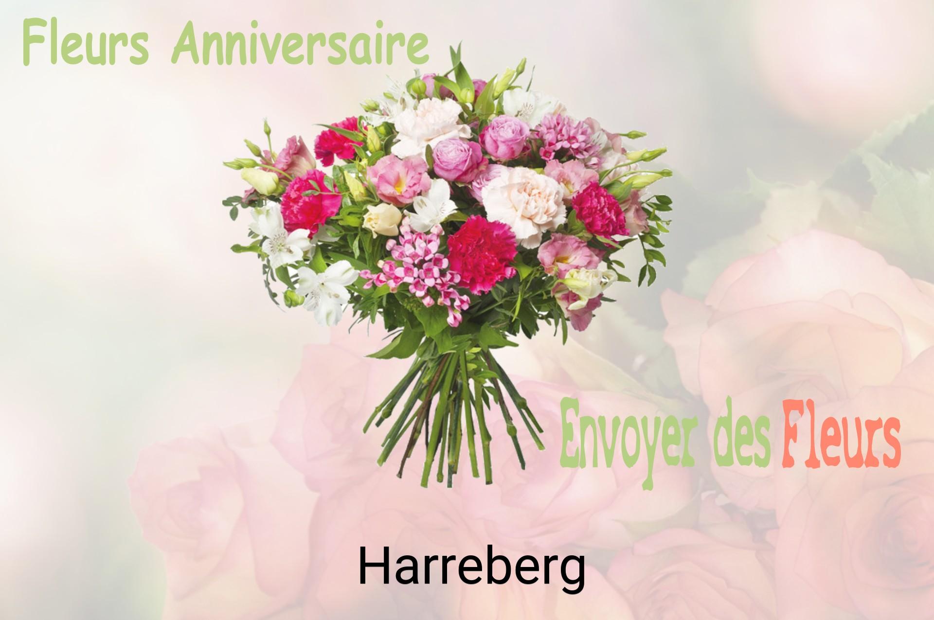 Bouquet de fleurs d’anniversaire livré à Harreberg